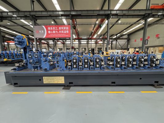 কোল্ড ঘূর্ণিত ইস্পাত স্ট্রিপ নিরাপত্তা সঙ্গে কার্বন ইস্পাত ERW টিউব মিল