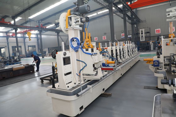 গল্ফ সেকশন টিউব রোলিং মিল galvanized ইস্পাত সঙ্গে বৃত্তাকার টিউব