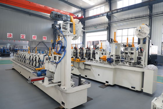 গল্ফ সেকশন টিউব রোলিং মিল galvanized ইস্পাত সঙ্গে বৃত্তাকার টিউব