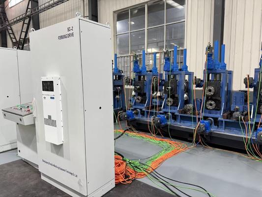 উড়ন্ত saw টিউব গঠন মেশিন 2 ইঞ্চি ইস্পাত বৃত্তাকার পাইপ বিভাগ পাইপ