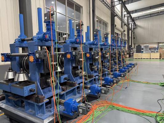 উড়ন্ত saw টিউব গঠন মেশিন 2 ইঞ্চি ইস্পাত বৃত্তাকার পাইপ বিভাগ পাইপ