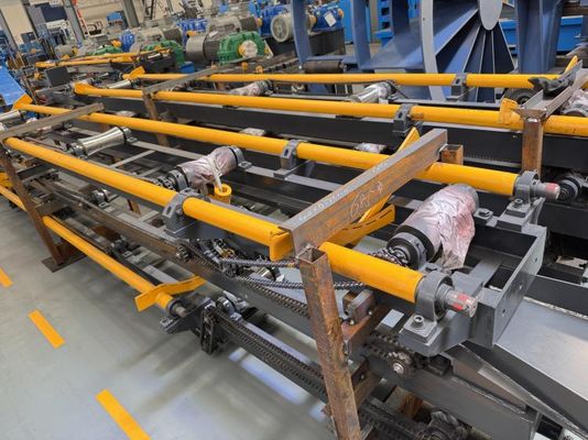 এএসটিএম এ 53 স্টিল টিউব মেকিং মেশিন হট রোলড স্টিল 2.0 মিমি - 6.0 মিমি Uncoiler