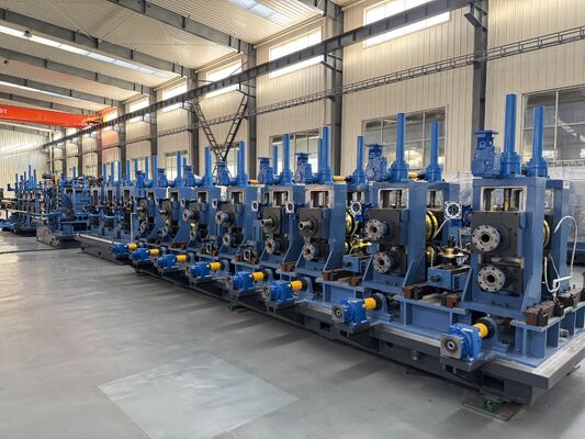 বিআইএস স্ট্যান্ডার্ড স্টিল পাইপ উত্পাদনের লাইন 88.9 এমএম - 219 এমএম বাইরের ব্যাস